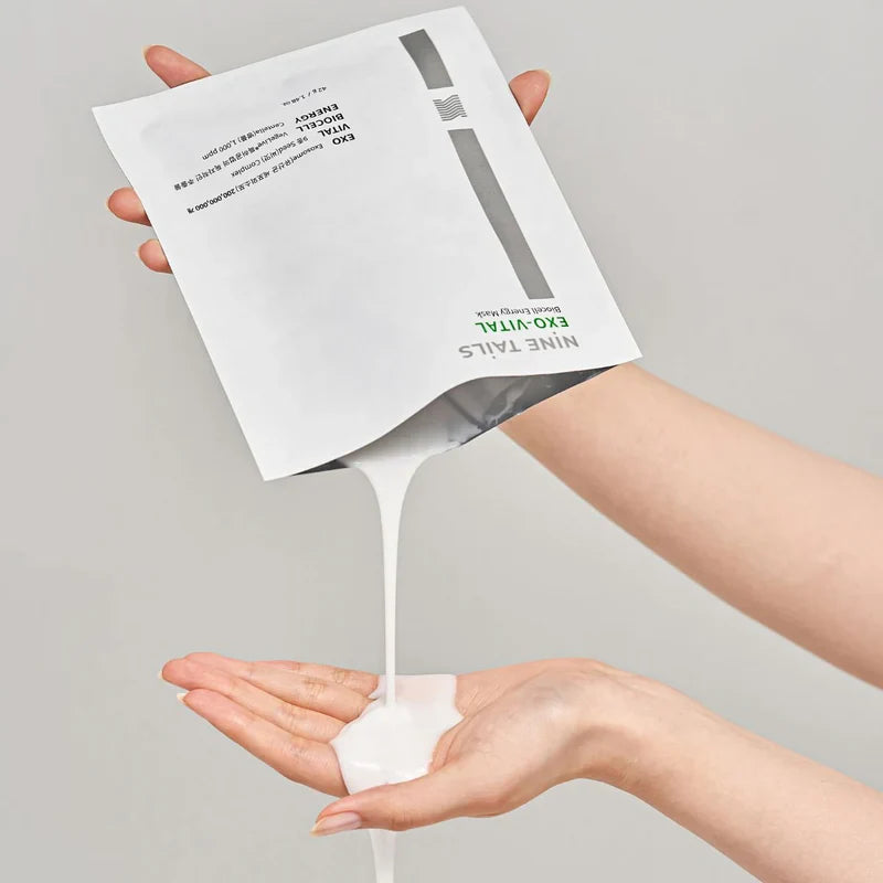 NINE TAILS intensyviai liftinguojanti drėkinamoji lakštinė kaukė, 42g.