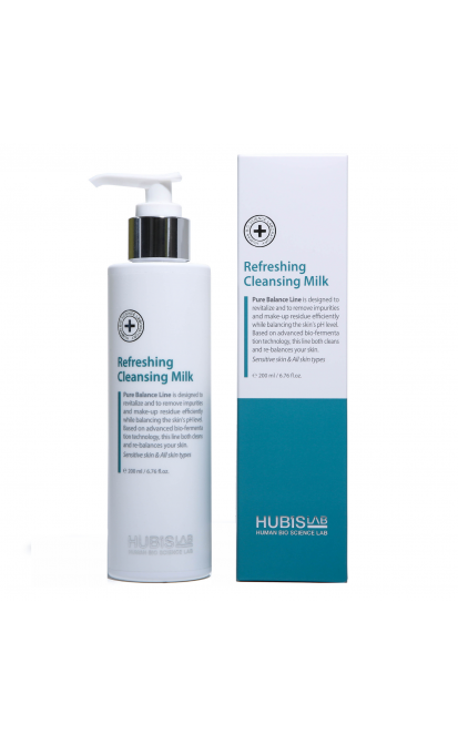 HUBISLAB gaivinamasis valomasis pienelis PURE BALANCE, 200 ML HUBISLAB