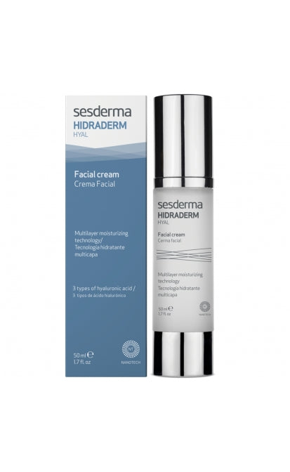 SESDERMA drėkinamasis veido kremas HIDRADERM HYAL, 50 ML