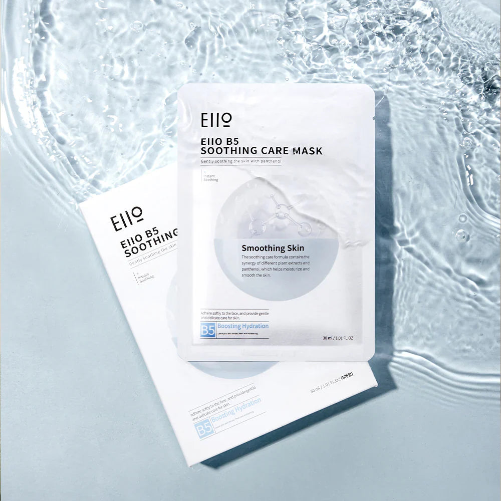 EIIO drėkinanti ir raminanti kaukė su B5 pantenoliu, 30ml x 5
