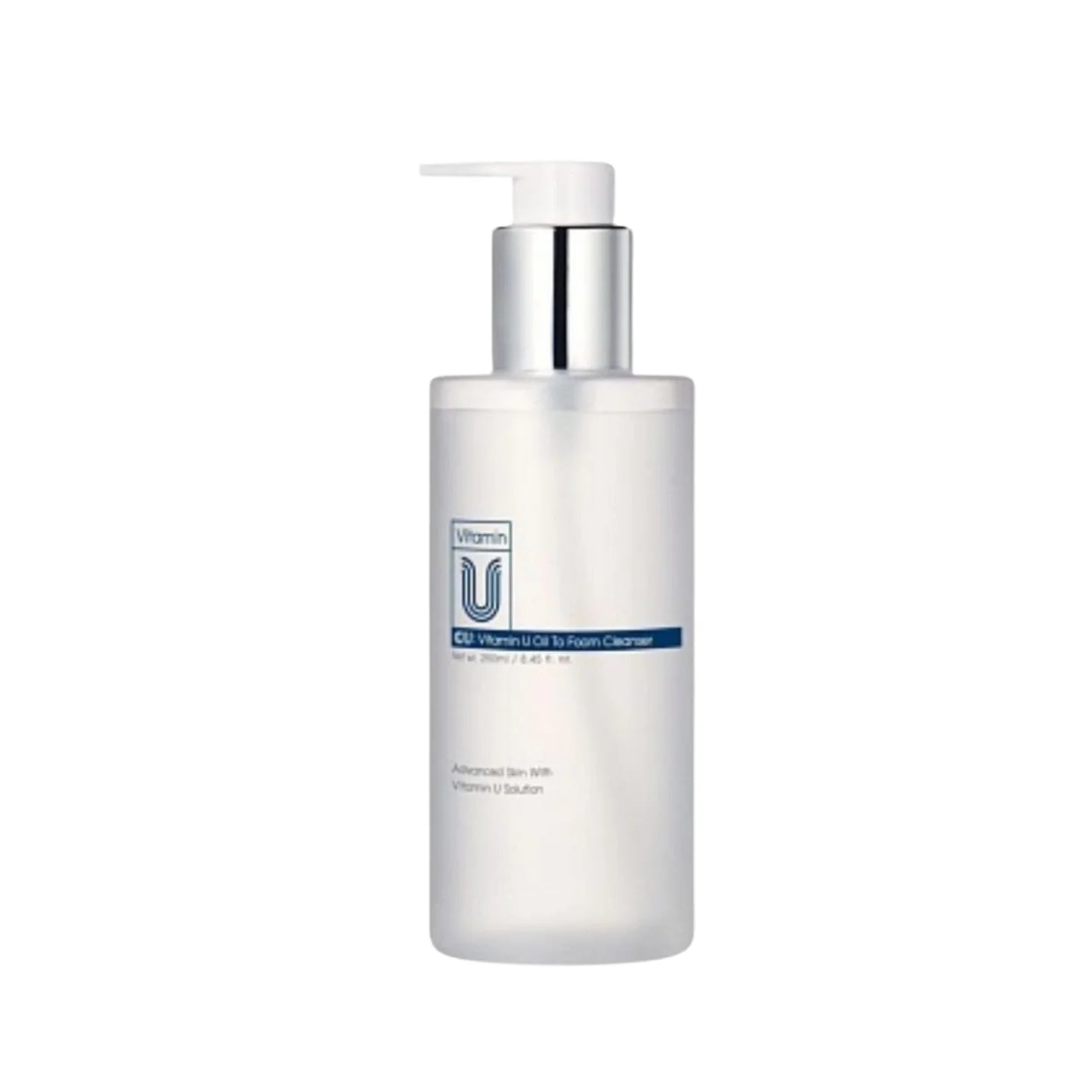 CUSKIN drėkinamasis aliejinis visapusiškas veido prausiklis su vitaminu U, 250ml