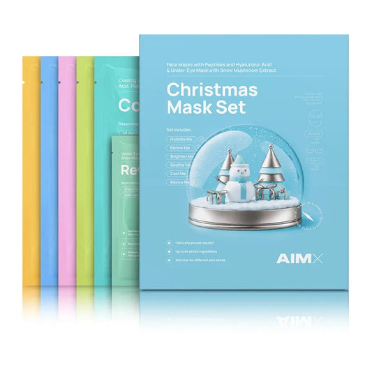 AIMX Christmas veido kaukių rinkinys, 6vnt. AIMX