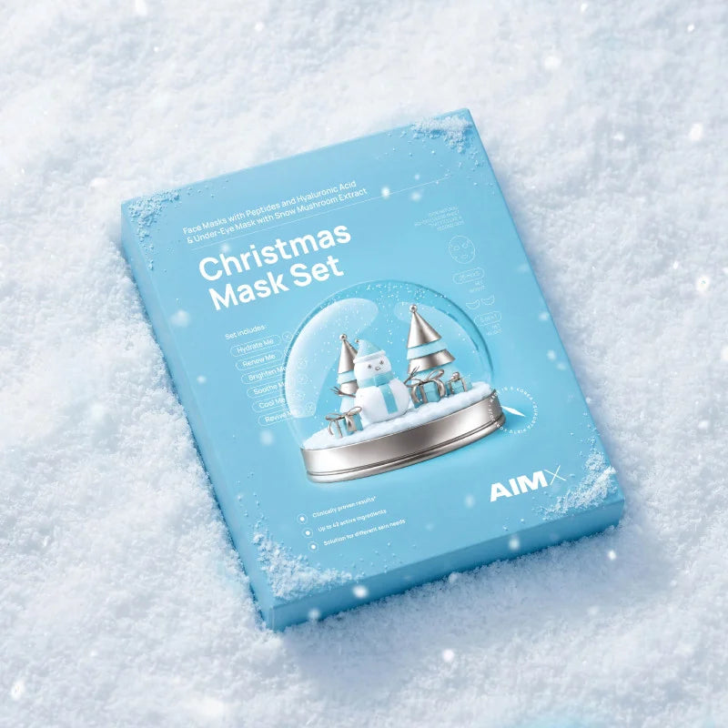 AIMX Christmas veido kaukių rinkinys, 6vnt. AIMX