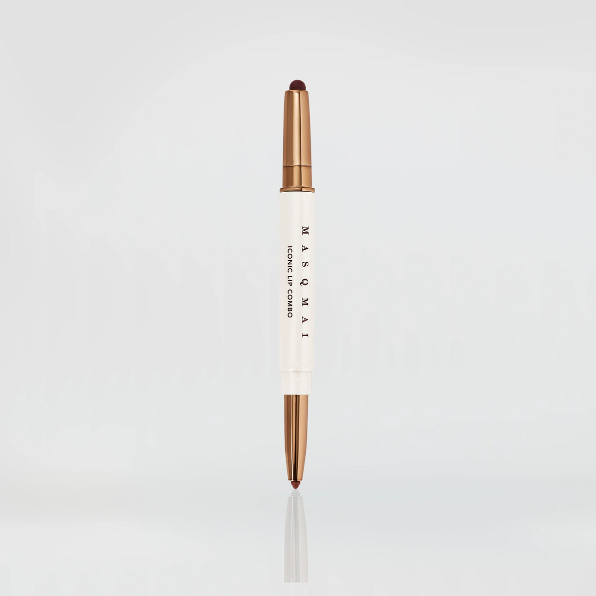 MASQMAI ICONIC lip combo-dvipusis lūpų pieštukas ir balzamas, spalva BURNT KISS MASQMAI