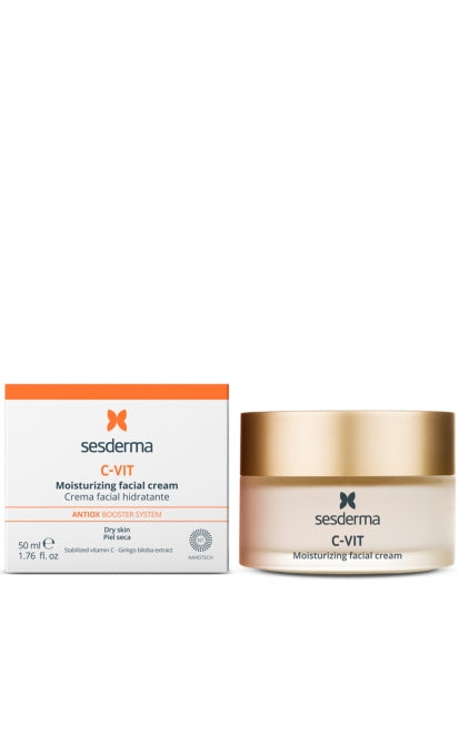 SESDERMA C-VIT drėkinamasis veido kremas, 50 ML