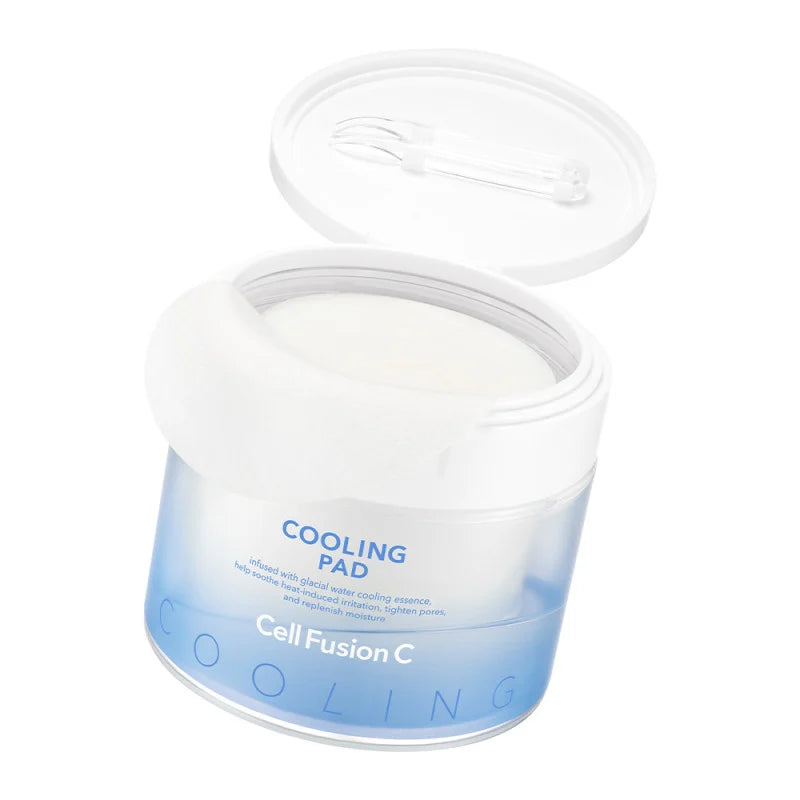 Vėsinantis ir drėkinantis veido tonikas First Cooling Pad cell fusion c