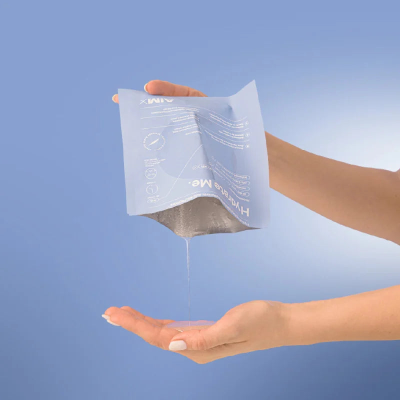 Greito poveikio drėkinanti lakštinė veido kaukė AIMX „Hydrate Me“ AIMX