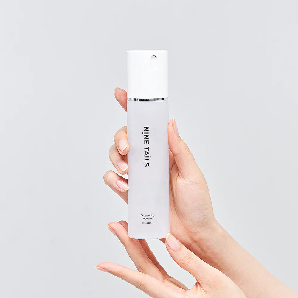 NINE TAILS Rebalancing Booster odą drėkinanti ir balansuojanti dulksna, 120ml