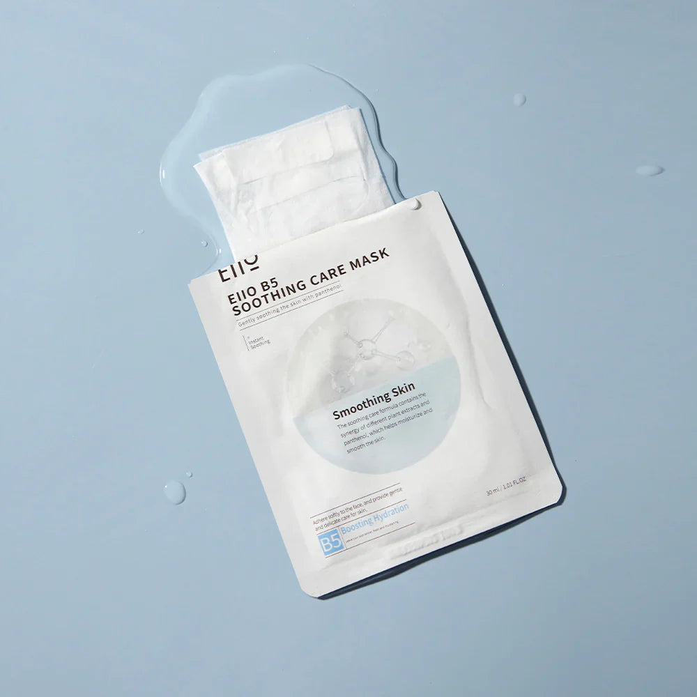EIIO drėkinanti ir raminanti kaukė su B5 pantenoliu, 30ml x 5