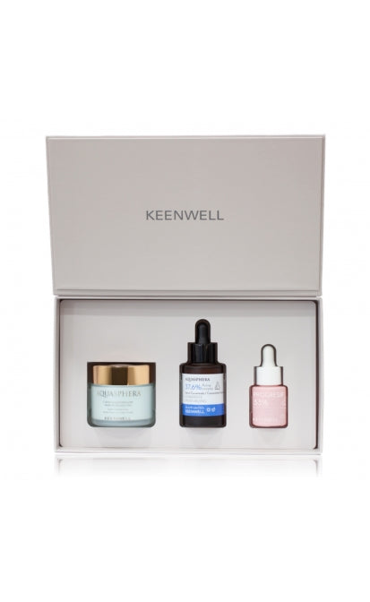 KEENWELL SNOW drėkinančių priemonių RINKINYS - AQUASPHERA