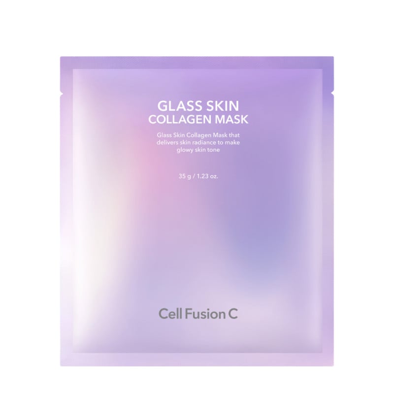 Cell Fusion C hidrogelinė kaukė su kolagenu "Glass Skin Collagen Mask"