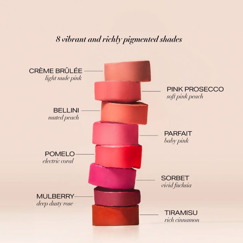 Youngblood trys viename kreminiai skaistalai, lūpų dažai ir akių šešėliai “Vivid Luxe Crème Blush” (BELLINI) 9,5g